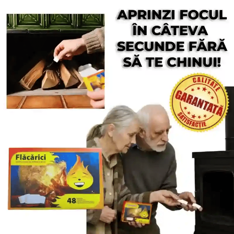 Pastile pentru aprinderea focului - FocStart™ (48 buc)
