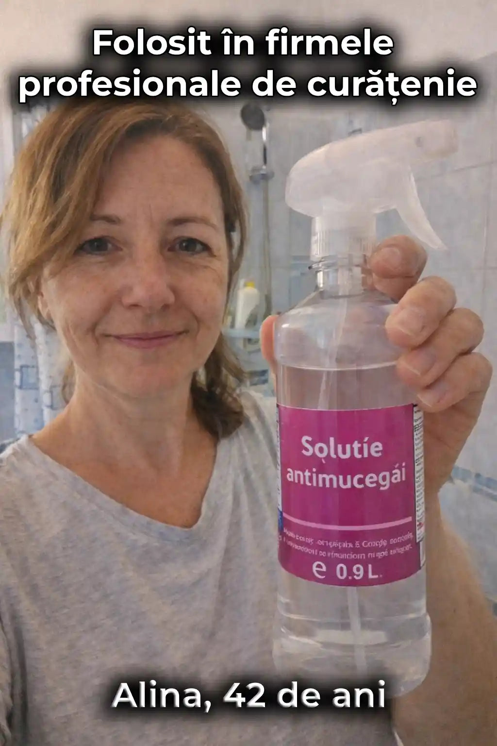Spray Anti-Mucegai Profesional 0.9l - Îndepărtător de mucegai și protector de lungă durată