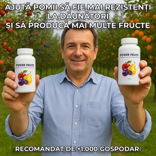 Biostimulator NATURAL pentru livezi productive