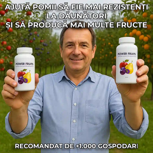 Biostimulator NATURAL pentru livezi productive