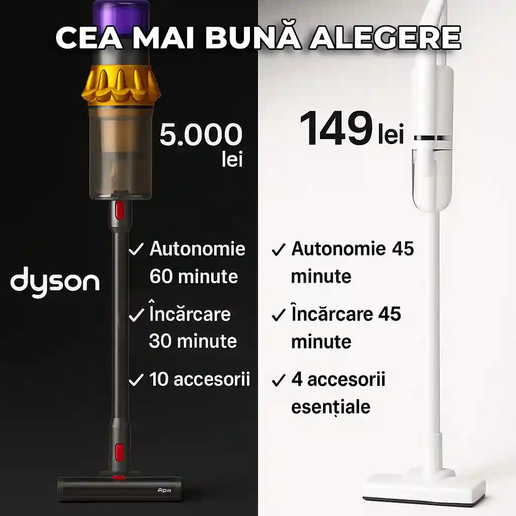 Aspirator Electric Vertical - AeroClean-Casa Modern™