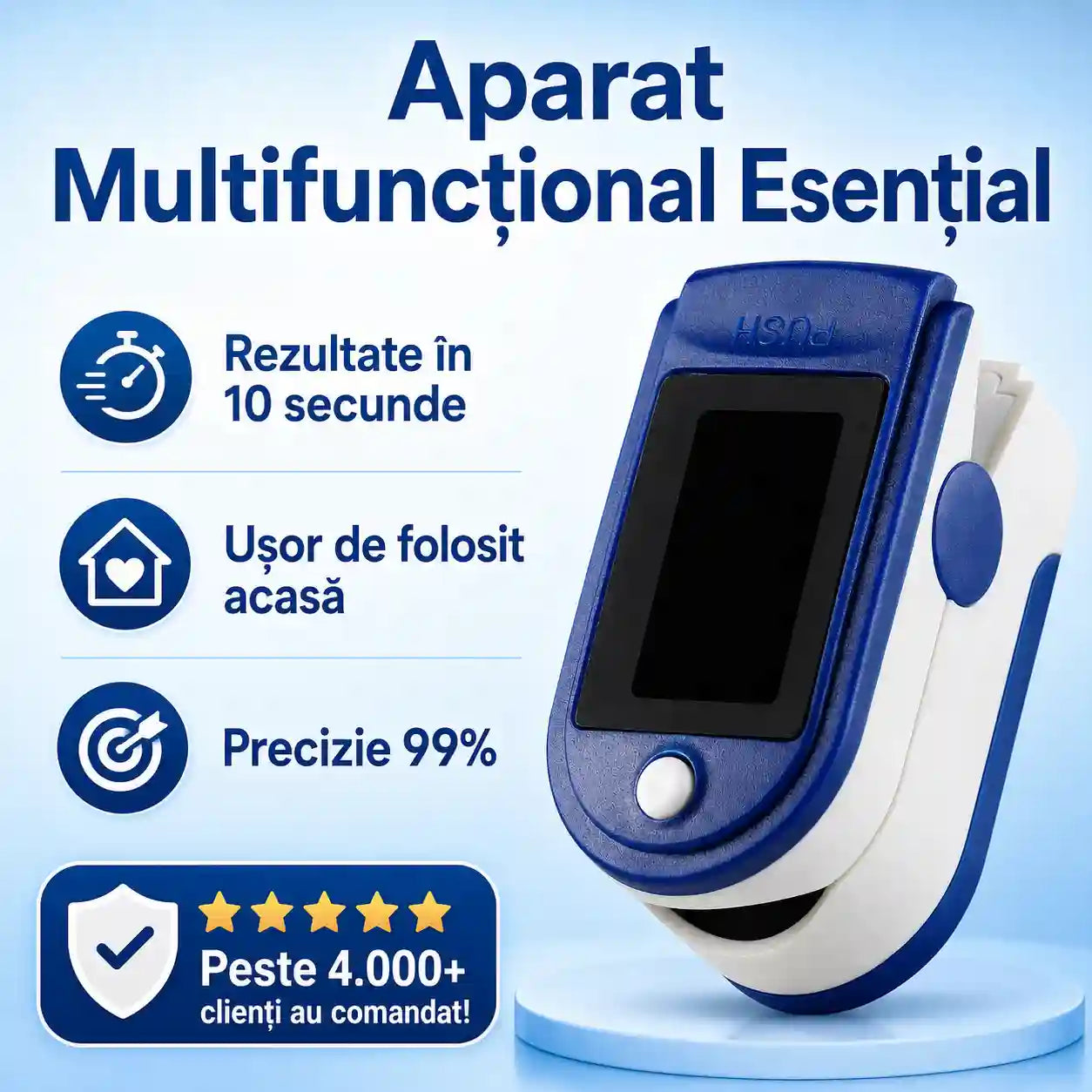 GlucoPress™ – Aparat Digital Multifuncțional