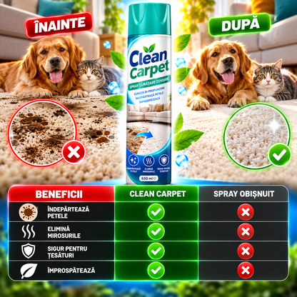 Spray Curățare Covoare CleanCarpet™