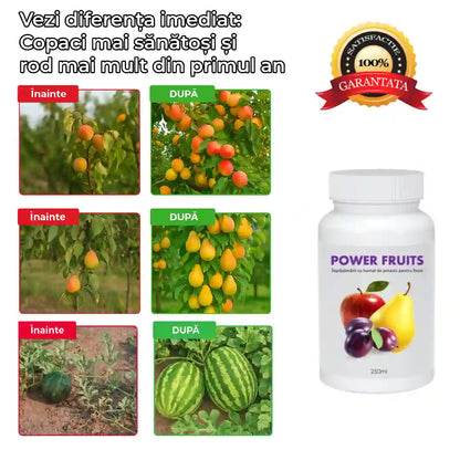 Biostimulator NATURAL pentru livezi productive