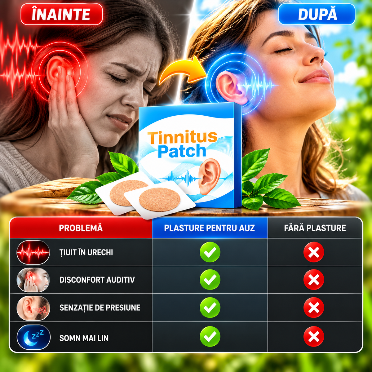 Plasturi Pentru Auz HearFix™