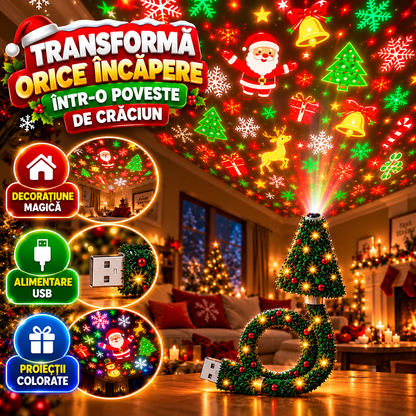 Proiector de Crăciun pentru Interior XmasGlow™