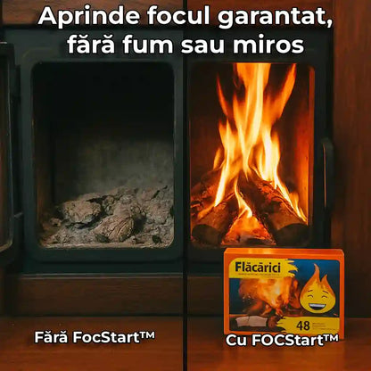 Pastile pentru aprinderea focului - FocStart™ (48 buc)