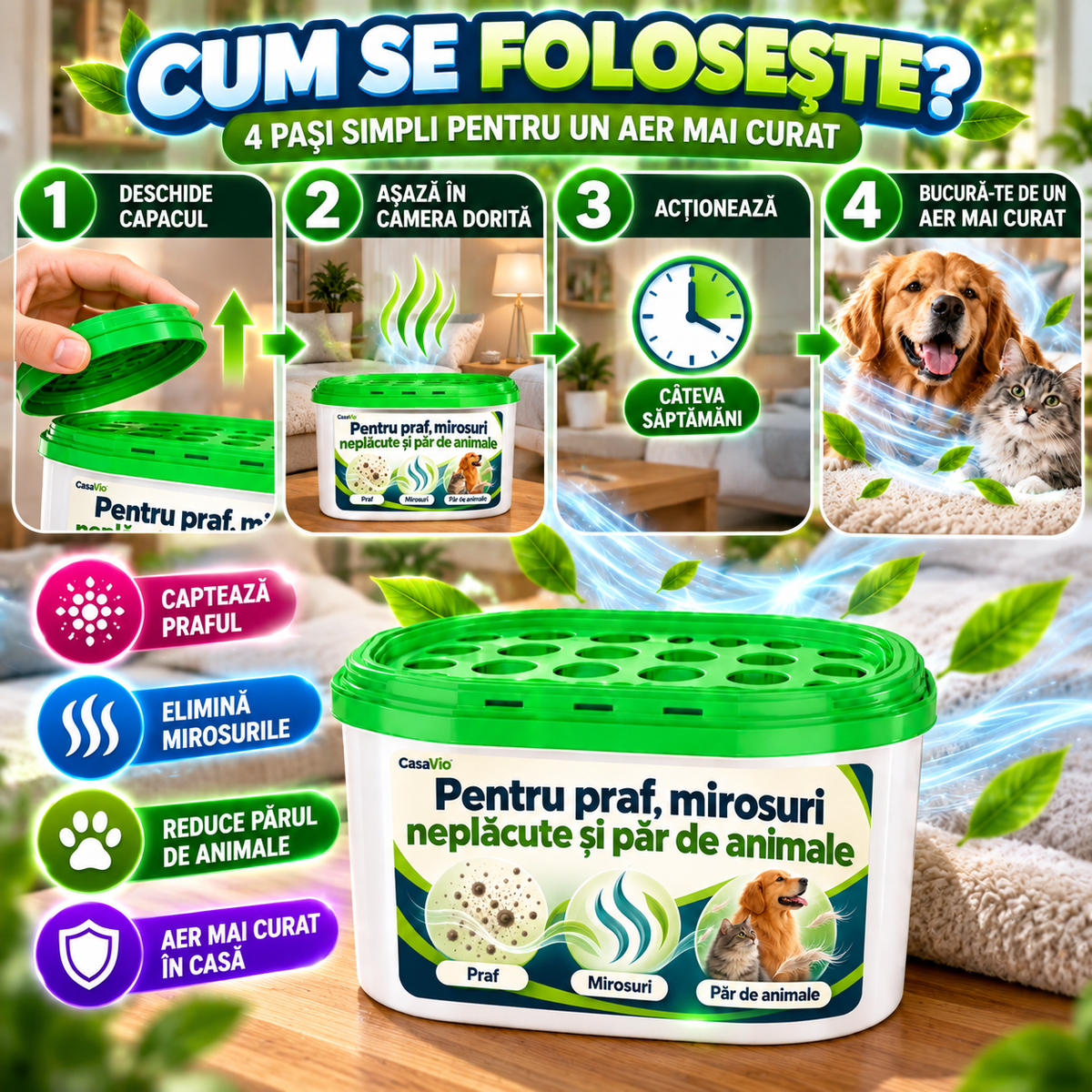 Absorbant Pentru Casă AerCurat™