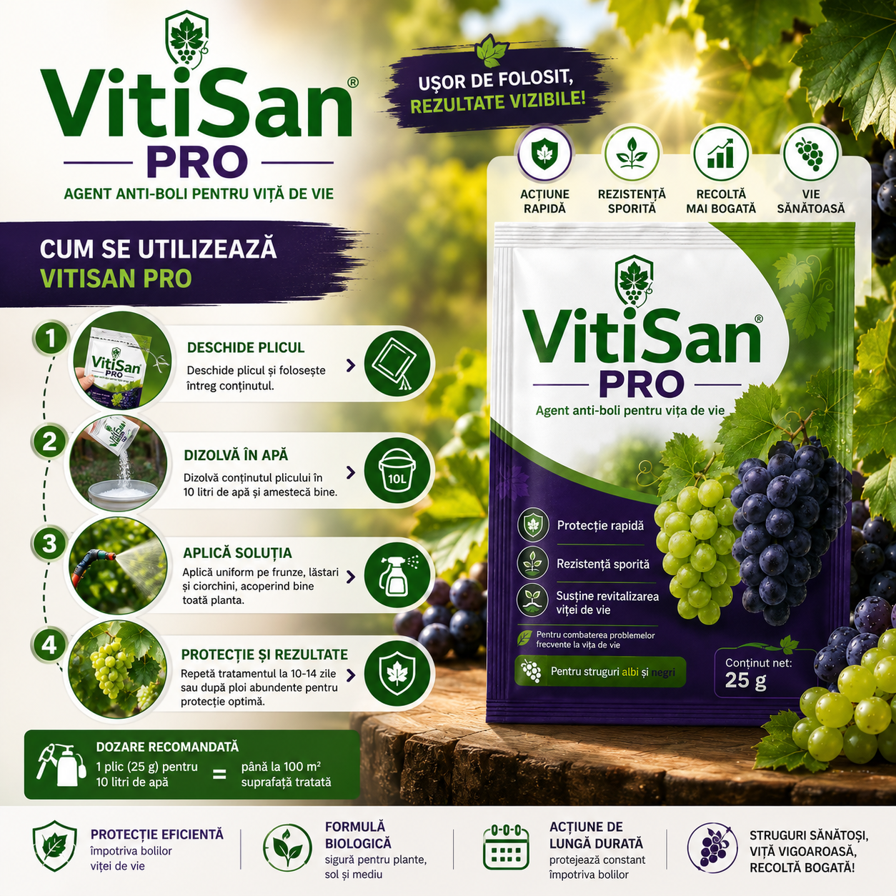 Agent Biologic Pentru Viță De Vie - VitaProtect™