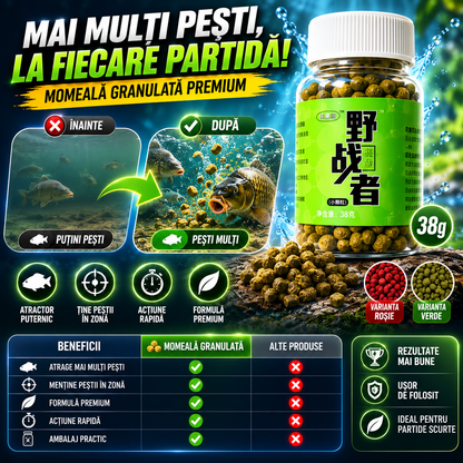 Momeală Granulată Premium FishBait™