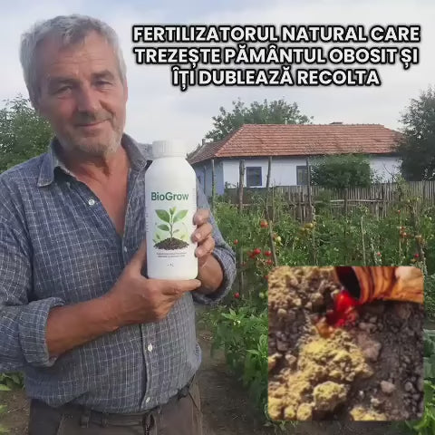 Fertilizator Natural pentru Răsaduri și Grădină – BioGrow™