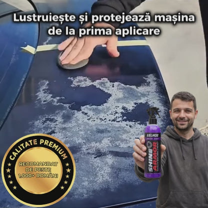 Soluție Ceramică Hidrofobă pentru întinerirea și protejarea mașinii - Shine Armor™
