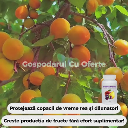 Biostimulator NATURAL pentru livezi productive