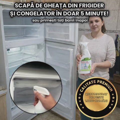 Spray de DEZGHEȚARE pentru frigider și congelator - 500ml