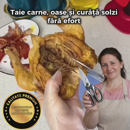 Foarfecă PROFESIONALĂ pentru bucătărie