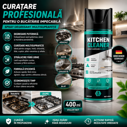 Spray Degresant pentru Bucătărie CleanForce™