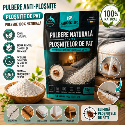 Pulbere Anti-Ploșnițe NaturaGuard™
