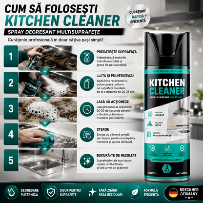 Spray Degresant pentru Bucătărie CleanForce™