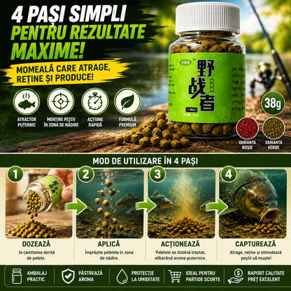 Momeală Granulată Premium FishBait™