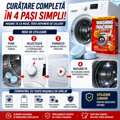 Tablete Anti-Calcar WashClean™