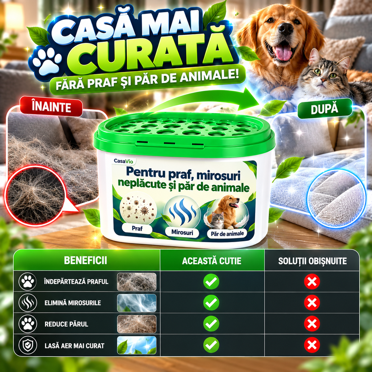 Absorbant Pentru Casă AerCurat™